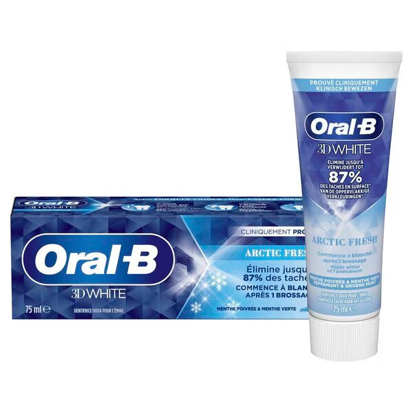 Oral-B Dentifrice 3D White Arctic Fresh 75ml