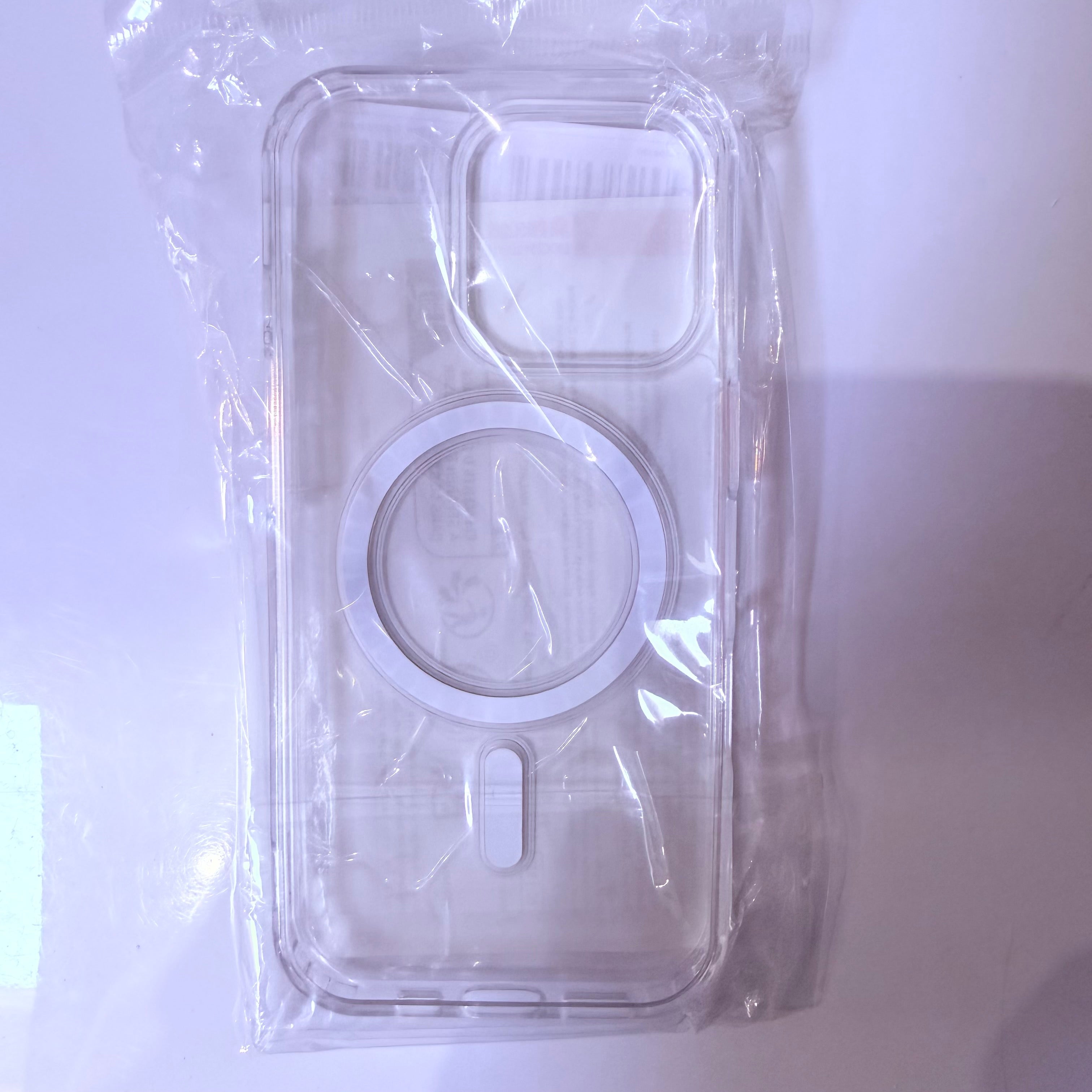 Coque transparente avec MagSafe