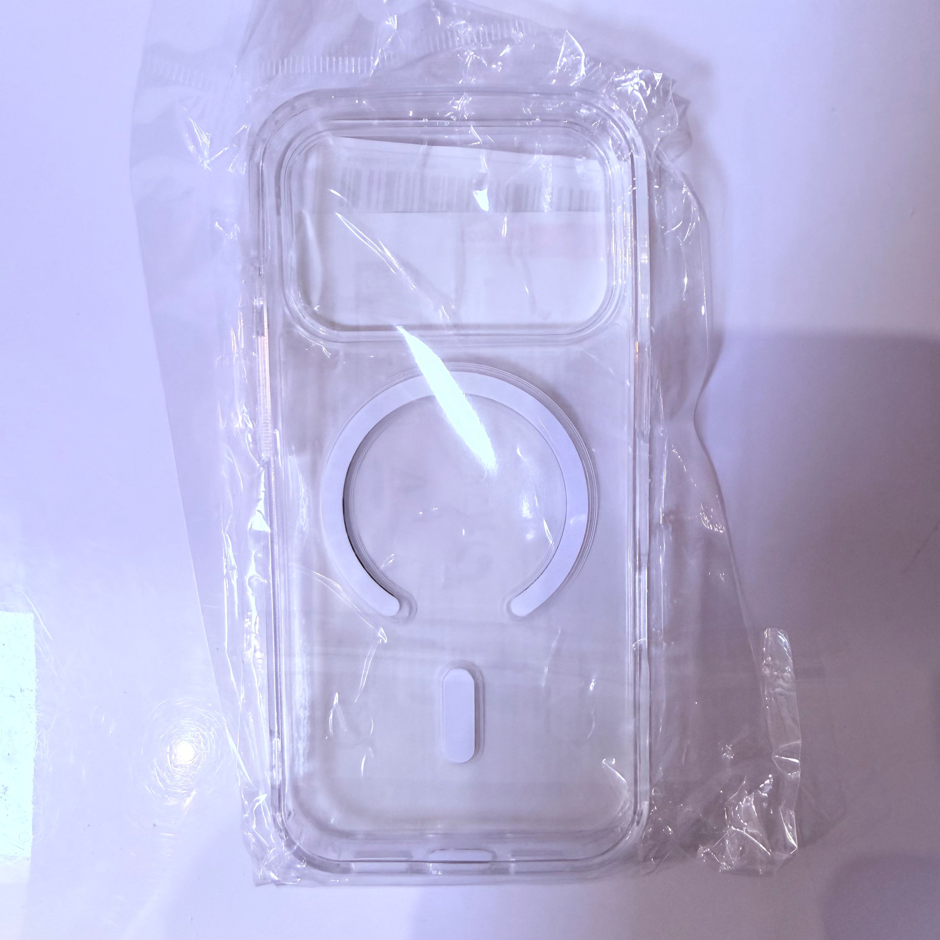 Coque transparente avec MagSafe