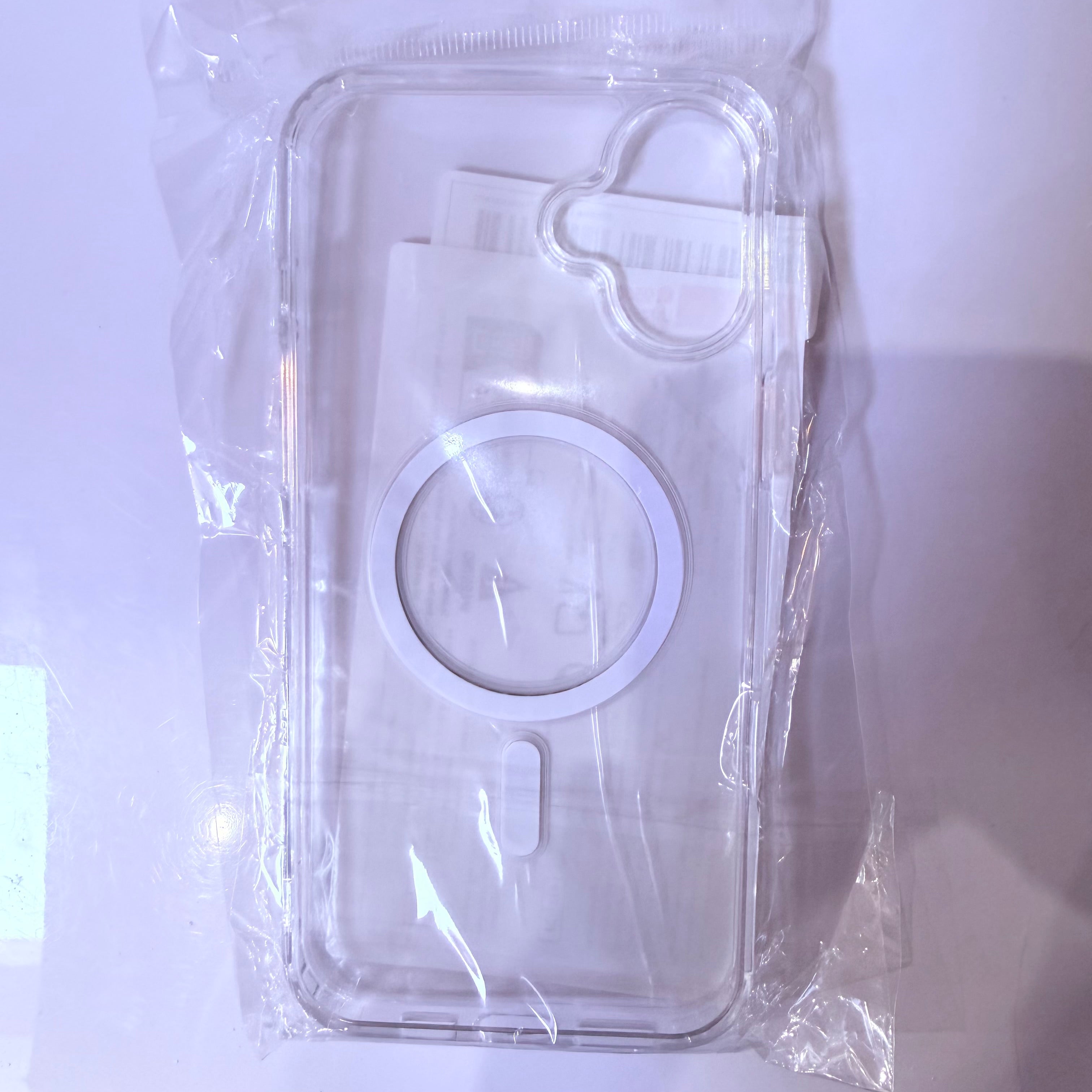 Coque transparente avec MagSafe
