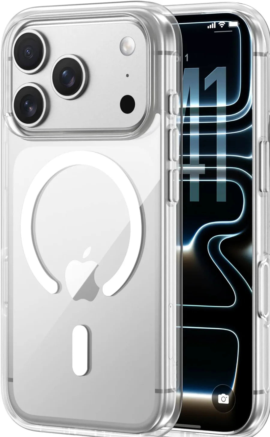Coque transparente avec MagSafe